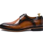 Classic Brown Patina Derby for Men