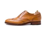 Men’s Tan Brown Leather Formal Oxford Shoes