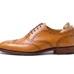 Men’s Tan Brown Leather Formal Oxford Shoes
