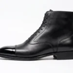 Men's Black Leather Ankle Boots