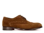 Men’s Elegant Brown Suede Derby Shoes