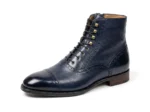 Premium Blue Forge Ankle Boots - Image 2