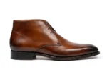 Royal Brown Leather Ankle Boots - Image 3