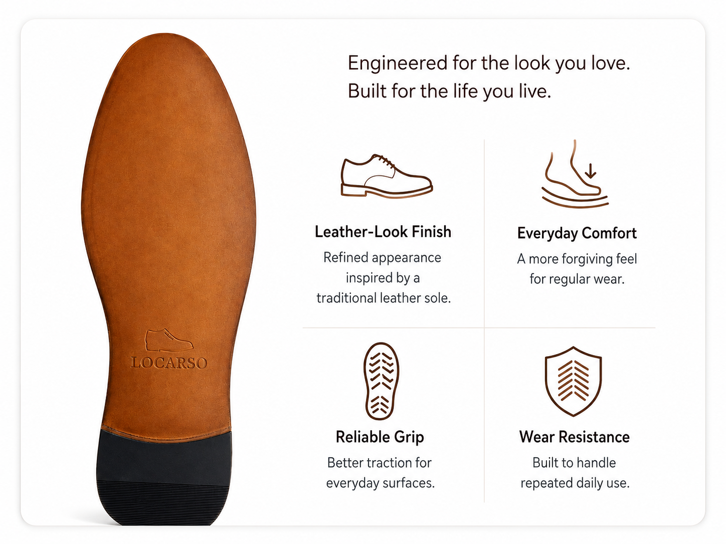 Why We Use a Rubber Sole