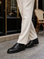 Alderwick — Black Calf Lug-Sole Penny Loafer - Image 5