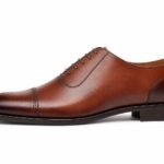 Ambermont Chestnut Adelaide Oxford - White BG Side Profile