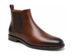 Aureldale Museum Brown Wholecut Chelsea Boot - White BG 3-Quarter