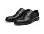 Citymere Black Plain-Toe City Derby - White BG Pair
