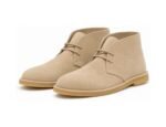 Dunewick Sand Suede Desert Boot - White BG Pair