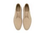Dunewick Sand Suede Desert Boot - White BG Top View Pair