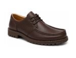 Fenmarsh Chocolate Grain Tyrolean Derby - White BG 3-Quarter