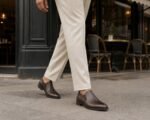 Graftmere Dark Brown Calf Side-Gusset Slip-On styled - lifestyle primary