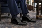 Noctis Black Patent Oxford styled - lifestyle secondary