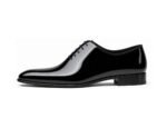 Noctis Black Patent Oxford - White BG Side Profile