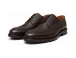 Northvale Dark Brown Grain Split-Toe Derby - White BG Pair