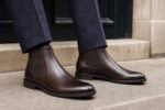Westmere Dark Brown Calf Chelsea Boot styled - lifestyle secondary