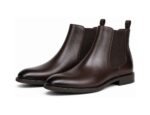 Westmere Dark Brown Calf Chelsea Boot - White BG Pair