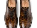 Windsor Plain Oxford Antique Brown - White BG Top View
